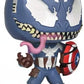 Funko POP Marvel Venom - Venomized Captain America Funko Pop Vinyl Figure Bundled with