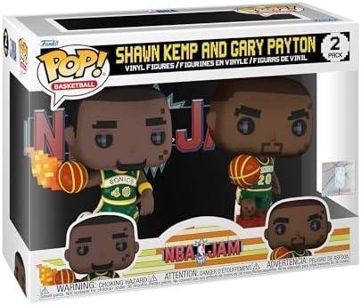 Funko Pop Toy Figure - Shawn Kemp - NBA - Collectable Vinyl Figure