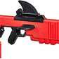 Nerf Roblox MM2 Shark Seeker Dart Blaster Shark-Fin Priming 3 Mega Darts Code to Unlock