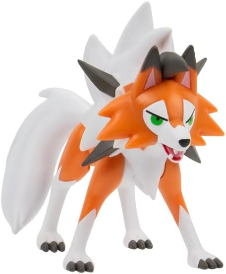 Pokemon Fighting Figure Lycanroc The Figure Toy Set