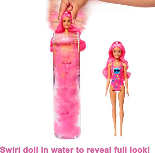Barbie Color Reveal Doll Neon Tie-Dye Series 7 Surprises 1 Doll Styles May Vary