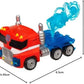 Transformers Rescue Bots Energize Optimus Prime 7-Inch Action Figure Converting Robot Toy
