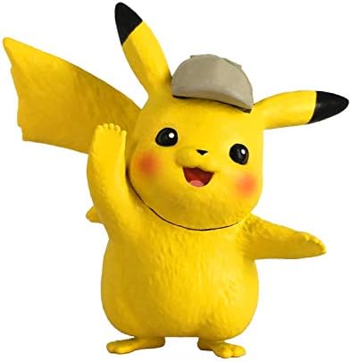 Pokemon Detective Pikachu Battle Figure 6Pc Multipack - Comes with Two 2 Pikachu 2