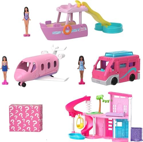 Barbie Mini BarbieLand DreamHouse 3-Vehicle Playset