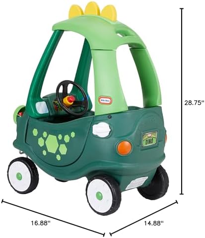 Little Tikes Cozy Coupe Dinosaur - Amazon Large Green