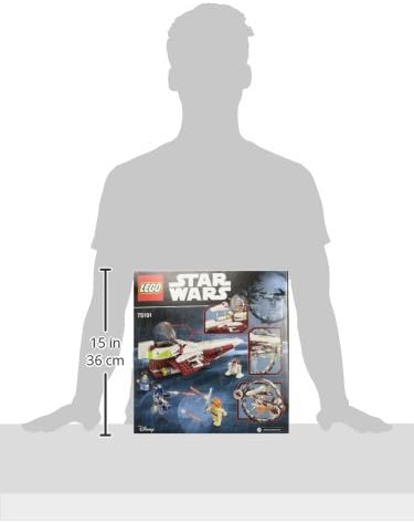 LEGO 6175769 Star Wars Jedi Starfighter with Hyperdrive 75191 Building Kit