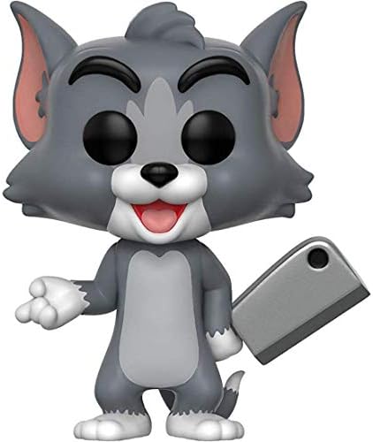 Funko Tom and Jerry - Tom Pop Vinyl Figure Bundled with Compatible Pop Box Protector Case