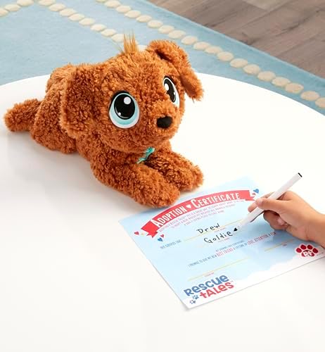 Little Tikes Rescue Tales Tickle Pup Interactive Cuddly Goldendoodle Toy Dog for Girls