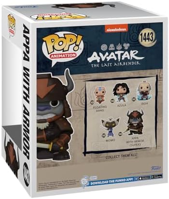 Funko POP Super Avatar The Last Airbender - Appa with Armor - Collectable Vinyl Figure