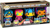 Funko Pop Marvel Blacklight - Captain America - 4PK - Marvel Comics - Vinyl Figure - - s