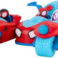 MARVEL Spidey and His Amazing Friends Spidey Team Split Racer - 8.5-Inch Three-in-One Vehicle