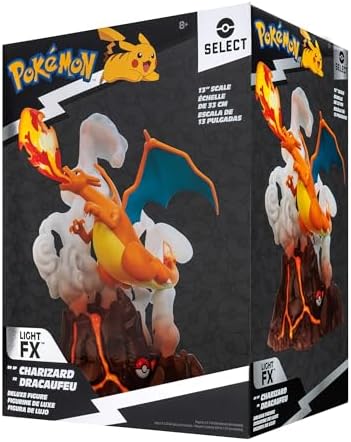Pokemon PKW3173 Deluxe Collector Statue - Glurak Official Figure
