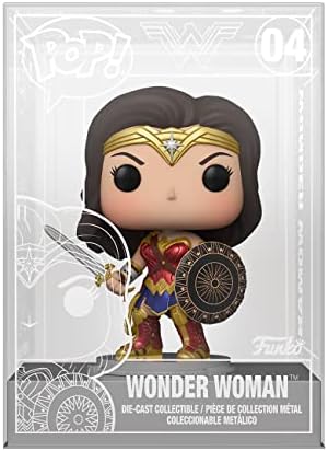 Funko POP Die Cast Wonder Woman with Sword Shield