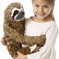 Melissa & Doug Melissa Doug Lifelike Plush Sloth Stuffed Animal 12W x 14.5H x 9D in