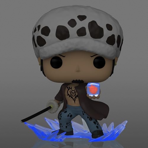 Funko Pop One Piece Trafalgar D. Water Law wHeart Chase Figure AAA Anime