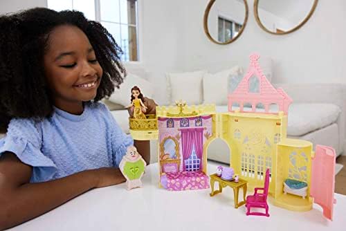 Mattel Disney Princess Storytime Stackers Belle's Castle Stackable Doll