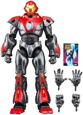 Marvel Legends Series Ultimate Iron Man Comics-Inspired 6-Inch Scale Action Figure with