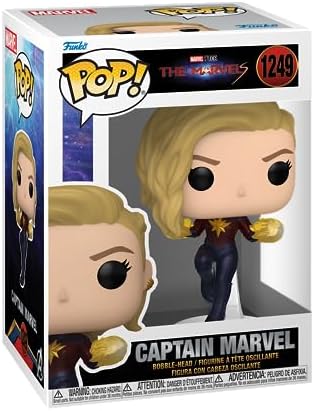 Funko POP Vinyl The Marvels - Captain Marvel - Collectable Vinyl Figure