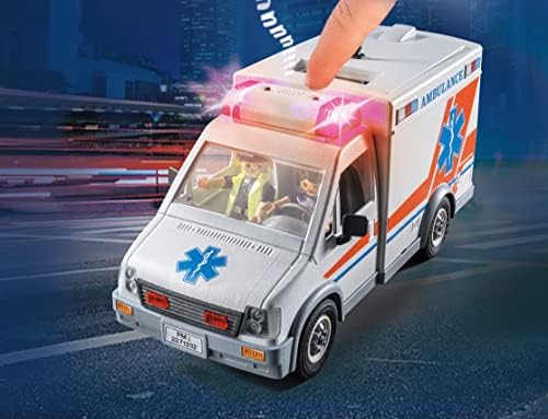 Playmobil Ambulance with and 3 Figures