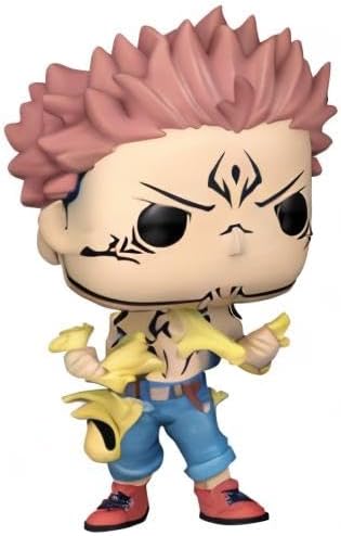 Funko Pop Animation Jujutsu Kaisen - Ryomen Sukuna Tearing Shirt Multicolor Vinyl Figure