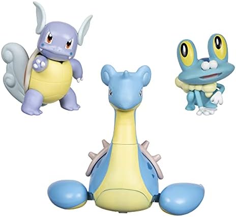 Pokemon Battle Figure 3 Pack - Features 2-Inch Misdreavus and Alolan Marowak and 3-Inch