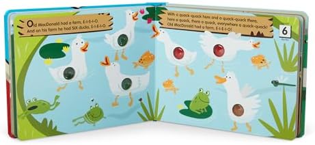 Melissa & Doug Melissa Doug Children's Book - Poke-a-Dot Old MacDonald's Farm Board Book