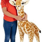 Melissa & Doug Melissa Doug Plush - Standing Baby Giraffe Brown and Peach