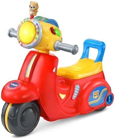 VTech 2-in-1 Map and Go Scooter for Toddlers Pink