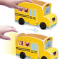 Melissa & Doug Melissa Doug Blue's Clues You Wooden Pull-Back School Bus 9 Pieces