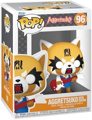 Funko POP Sanrio Aggretsuko with Guitar - Collectable Vinyl Figure