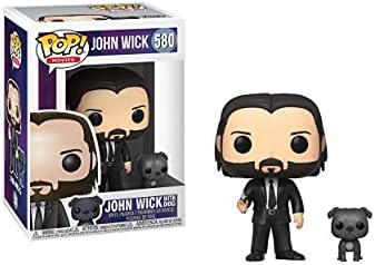 Funko Pop Movies John Wick - John in Black Suit with Dog Buddy