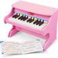 Melissa & Doug Melissa Doug Learn-to-Play Pink Piano With 25 Keys and Color-Coded Songbook