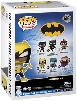 Funko POP Heroes Batman WZ - Duke Thomas - DC Comics - Collectable Vinyl Figure