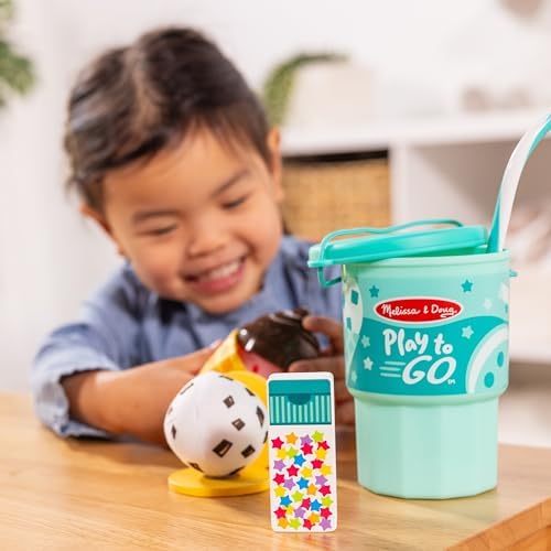 Melissa & Doug Melissa Doug Play to Go 2-Pack Cake and Cookies and Ice Cream Play Food