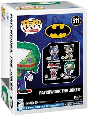 Funko POP Animation Patchwork - The Jokera - DC Comics - Collectable Vinyl Figure