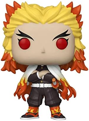 Funko POP Animation Demon Slayer - Rengoku Kyojuro Glow in The Dark Vinyl Figure