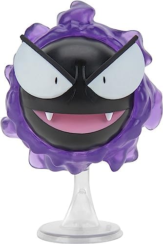 Pokemon Toy Figure - Gastly Fantominus - 8 cm - Pack Figures - New Wave 2022 - Official