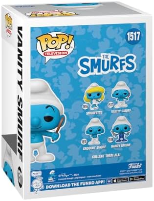 Funko POP TV Smurfs - Vanity Smurf - Smurfs - Collectable Vinyl Figure
