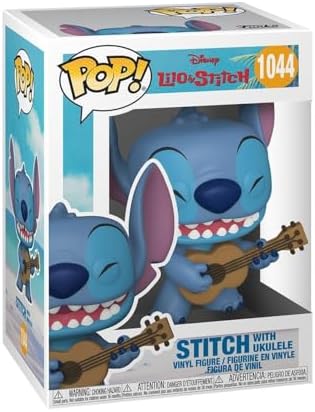 Funko Pop Disney Lilo Stitch - Stitch with Ukelele - Collectable Vinyl Figure