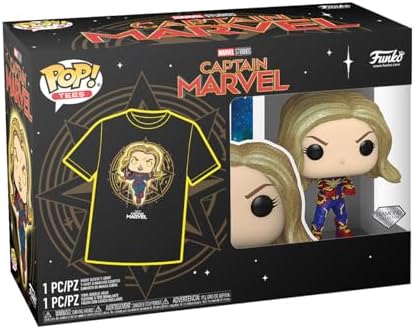 Funko Pop Pop and Tee Marvel - Captain Marvel L