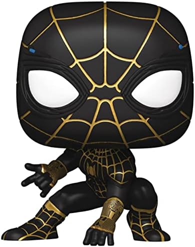 Funko Spider-Man POP Marvel No Way Home - Spiderman in Black and Gold Suit Funko Pop