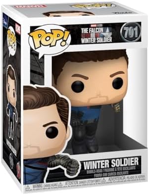 Funko POP Funko Marvel The Falcon and The Winter Soldier - Winter Soldier Multicolor 3.75