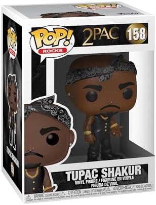 Funko Pop Rocks Tupac - Vest with Bandana - Collectable Vinyl Figure