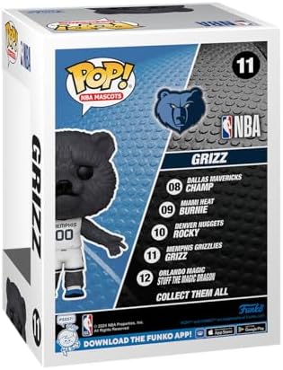 Funko POP NBA Mascots - Memphis - Grizz - Collectable Vinyl Figure