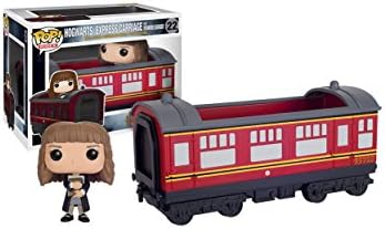 Funko POP Rides Harry Potter - Hogwarts Express Train car with Hermione Granger Action