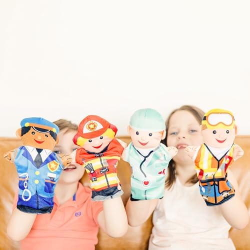 Melissa & Doug Melissa Doug 96037 Jolly Helpers Hand Puppet Multicolor
