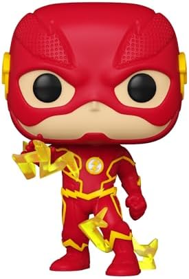Funko Pop Toy Figure - The Flash - DC Comics - T-Shirt - Clothes with Collectable Vinyl Figure