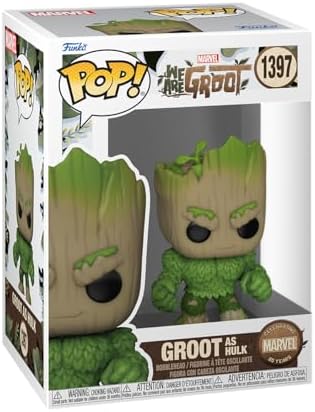 Funko POP Marvel We are Groot - Hulk - Groot Shorts - Collectable Vinyl Figure