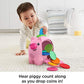 Fisher-Price Baby Musical Toy Laugh Learn Count Rumble Piggy Bank with Songs Motion for