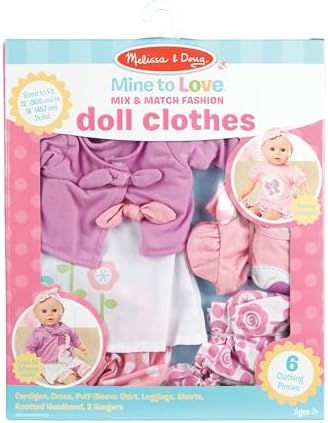 Melissa & Doug Melissa Doug Mine to Love Mix Match Fashion Doll